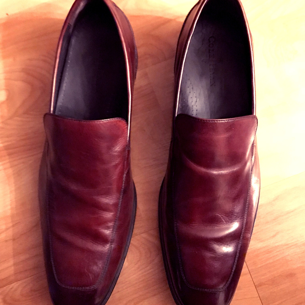 Cole Haan Men's Leather Shoes - Medium Brown